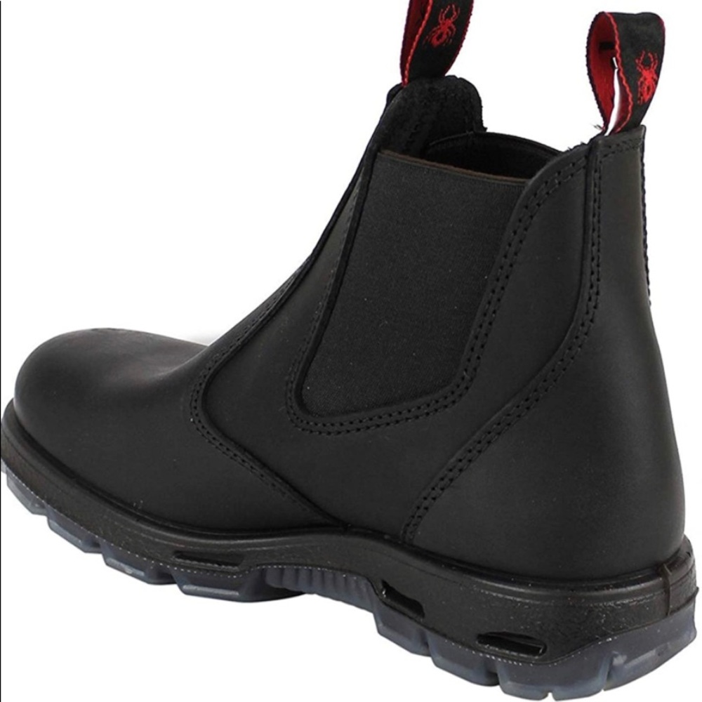 Red Back Leather boots